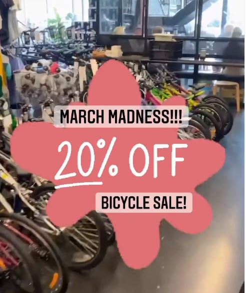 March Madness SALE!